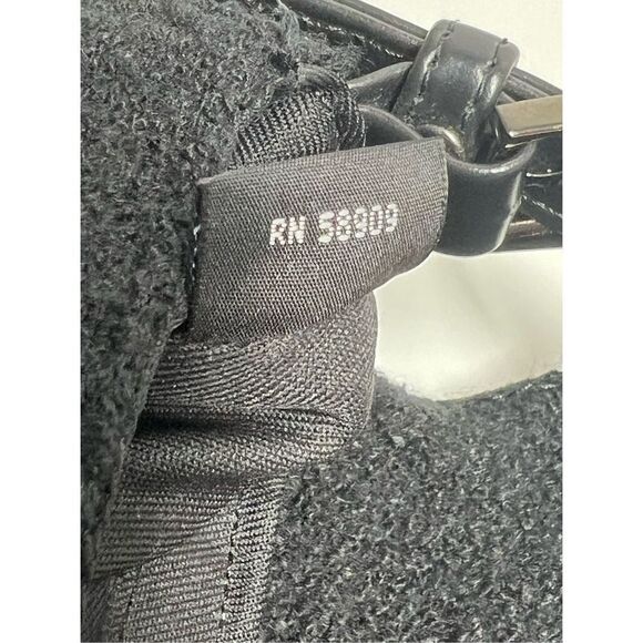 BECHAMEL BAGUETTE CLOTH HANDBAG Hobo Black - Picture 12 of 14